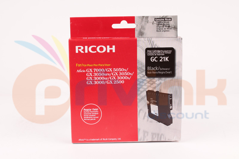 Cartouche d'encre - NOIR - GC21K (GC-21K)