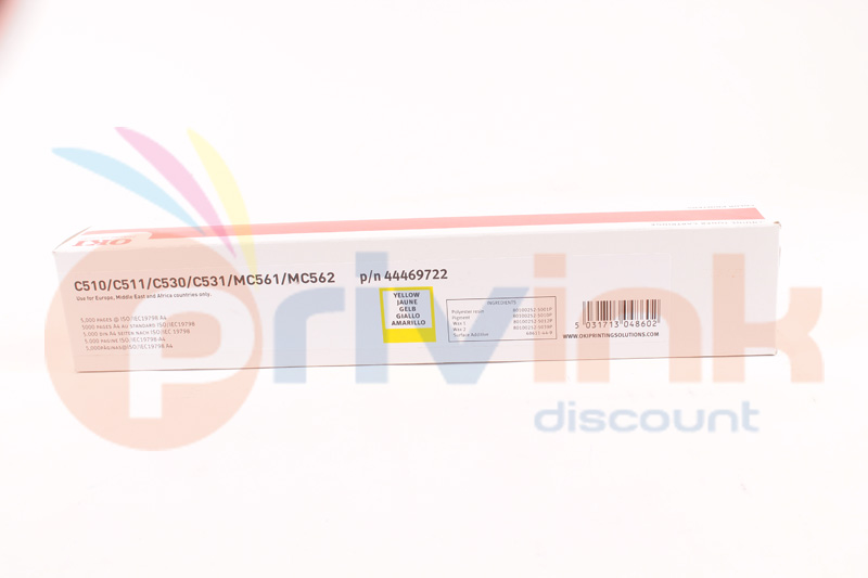 Toner - JAUNE -  44469722 (44469722)