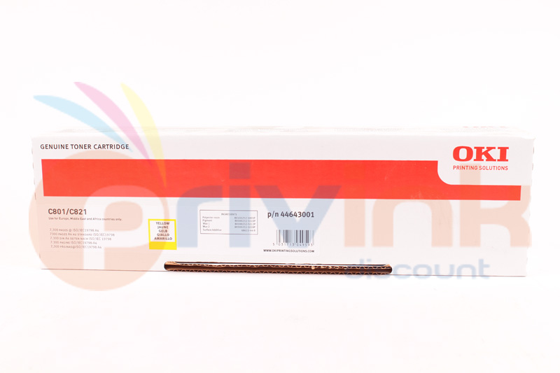 Toner - JAUNE -  44643001 (44643001)