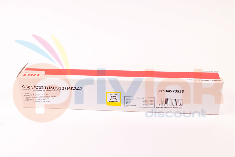 Toner - JAUNE -  44973533 (44973533)