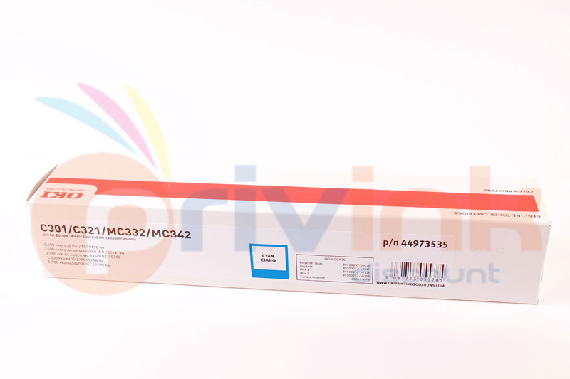 Toner - CYAN (bleu) -  44973535 (44973535)