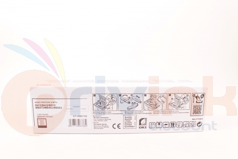 Toner - MAGENTA (rouge) -  46443102 (46443102)