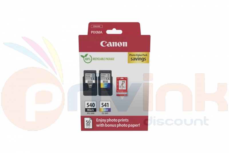 Lot de cartouches d'encre - 4 COULEURS -  PG540...