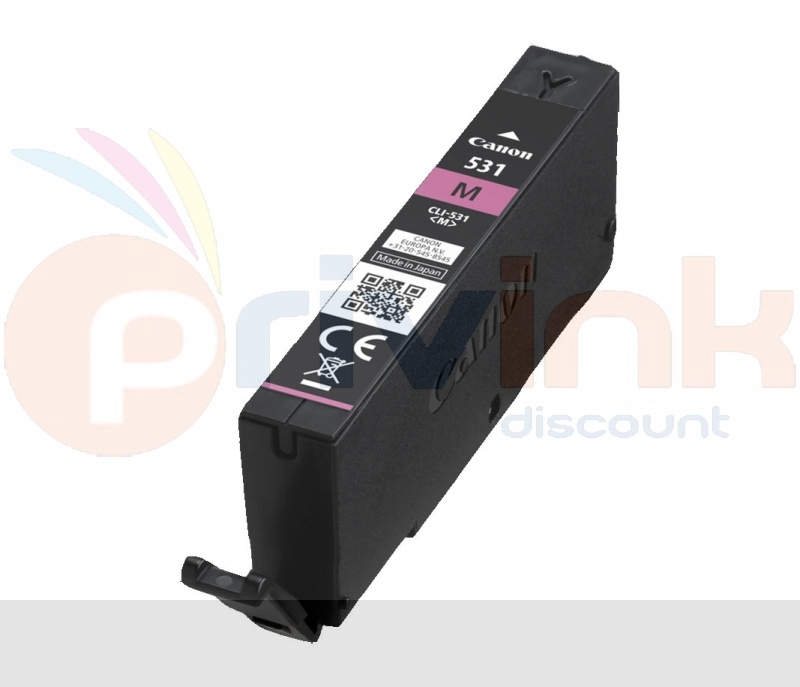 Cartouche d'encre - MAGENTA (rouge) -  CLI-531M (6120C001)