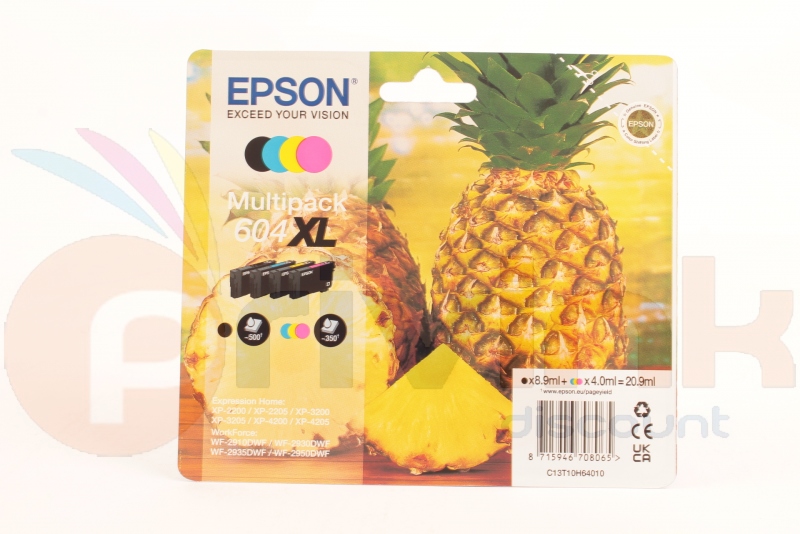 Cartouche D'encre Epson C13t10h44010 - 604 XL Jaune - Cartouche