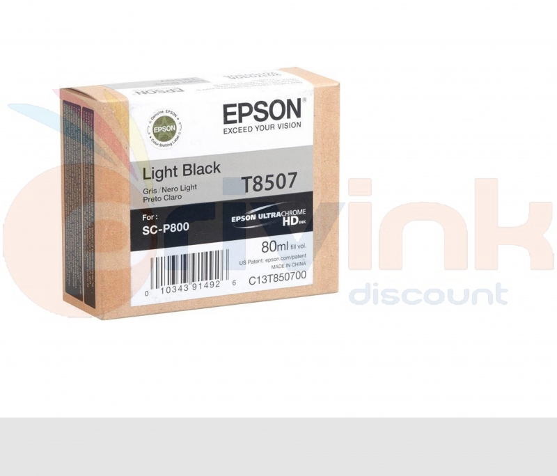 Cartouche d'encre - GRIS -  T8507 (C13T850700)