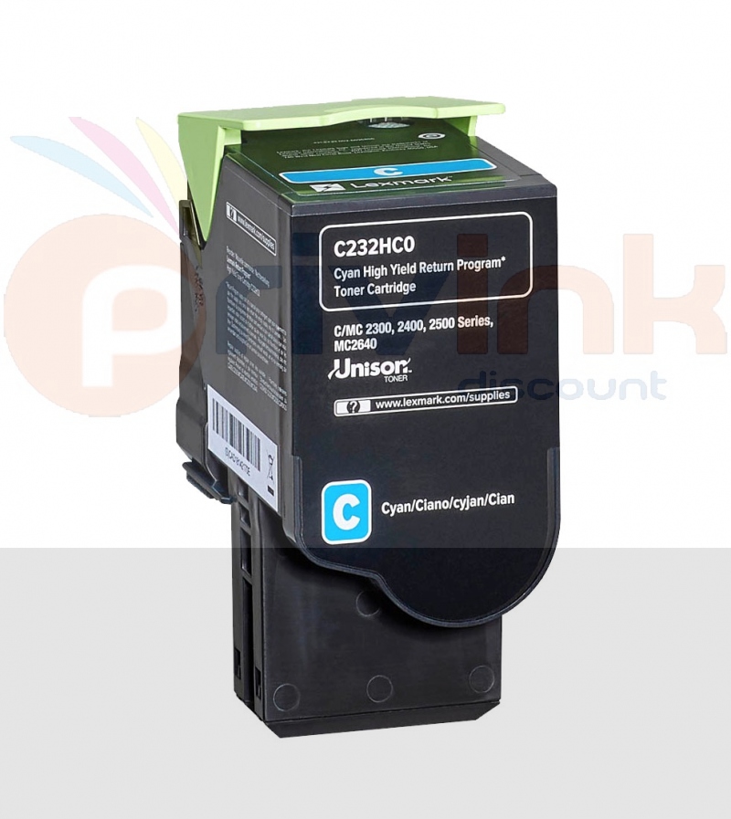 Toner - CYAN (bleu) -  C232HC0 (C232HC0)