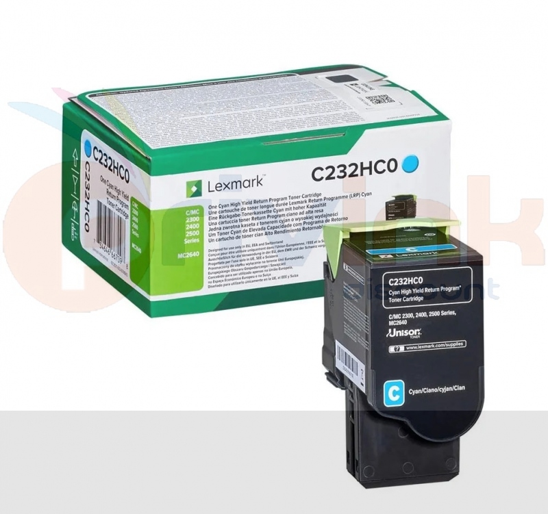 Toner - CYAN (bleu) -  C232HC0 (C232HC0)