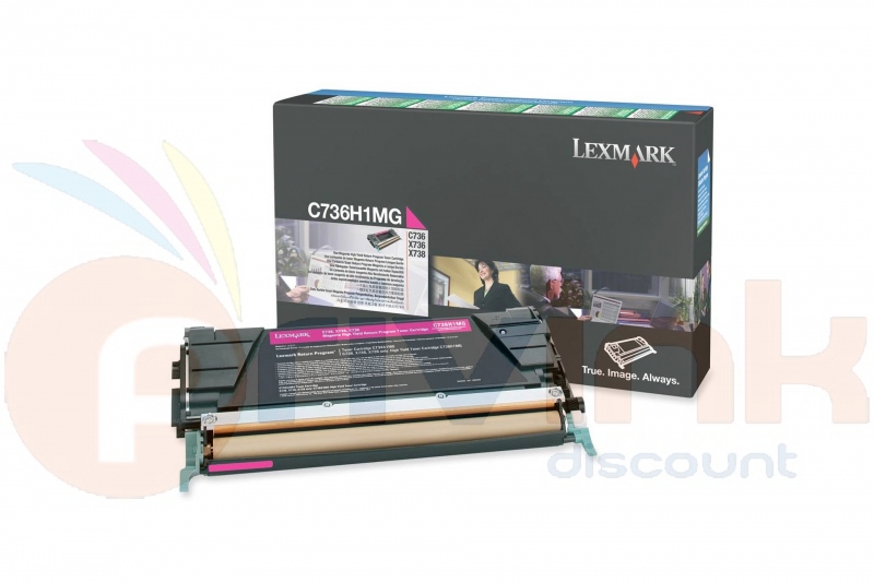 Toner - MAGENTA (rouge) -  C736H1MG (C736H1MG)