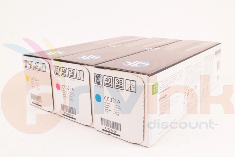 Lot de toners - 3 COULEURS -  128A (CF371AM)