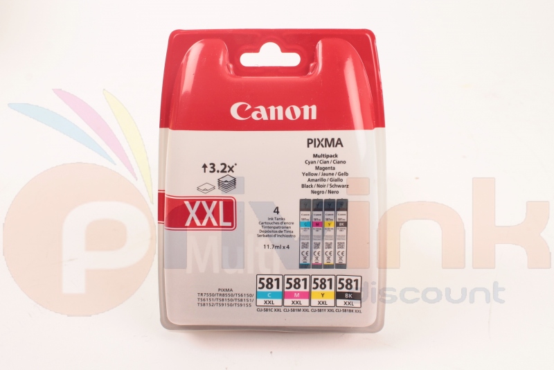 CARTOUCHES JET D'ENCRE POUR CANON PIXMA TS 6350 - 123consommables