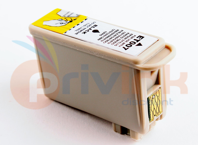 Cartouche d'encre - NOIR -  Générique correspondant à T007 Série aigle (C13T00740110)