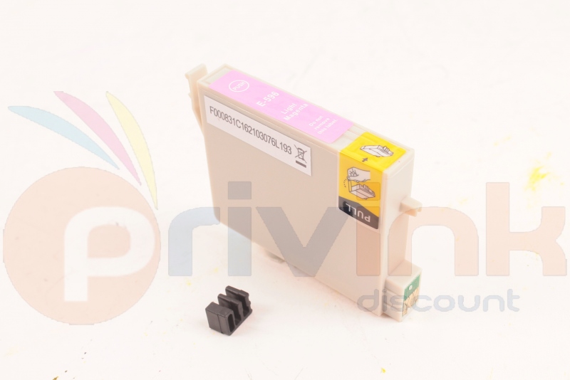 Cartouche d'encre - MAGENTA CLAIR -  Générique correspondant à T0596 Série Lys (C13T059640)