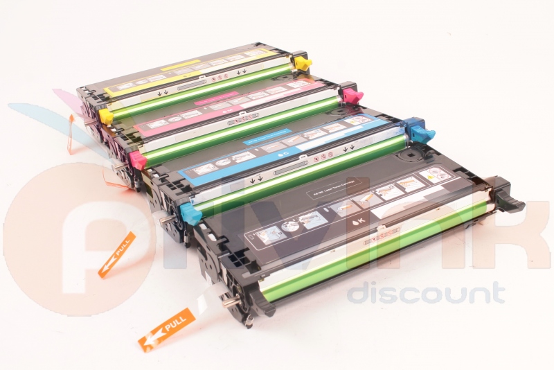 Toner Jaune 113R00725 Compatible Xerox Phaser 6180 - Recharge Fiable Pour Imprimante Laser