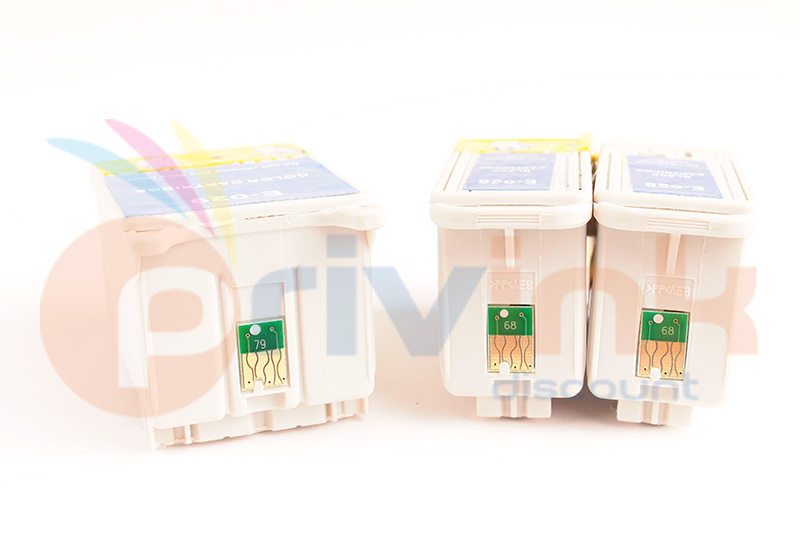 Lot de cartouches d'encre - 4 COULEURS -  Générique correspondant à T028401-T029401 Série Bonbons (T028401-T029401)