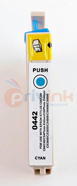 Cartouche d'encre - CYAN (bleu) -  Générique correspondant à T0442 Série Parasol (C13T044240)