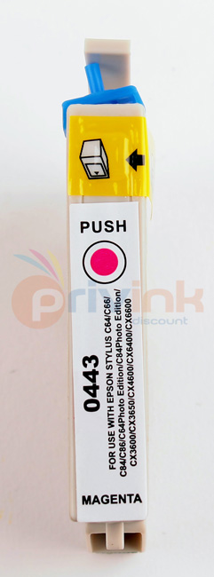 Cartouche d'encre - MAGENTA (rouge) -  Générique correspondant à T0443 Série Parasol (C13T044340)