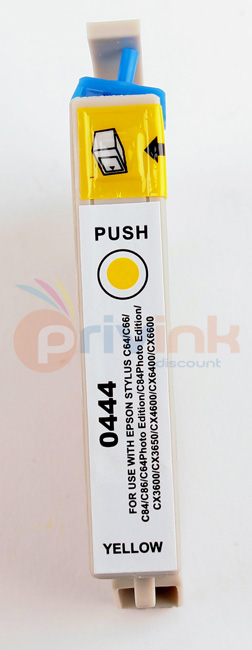 Cartouche d'encre - JAUNE -  Générique correspondant à T0444 Série Parasol (C13T044440)