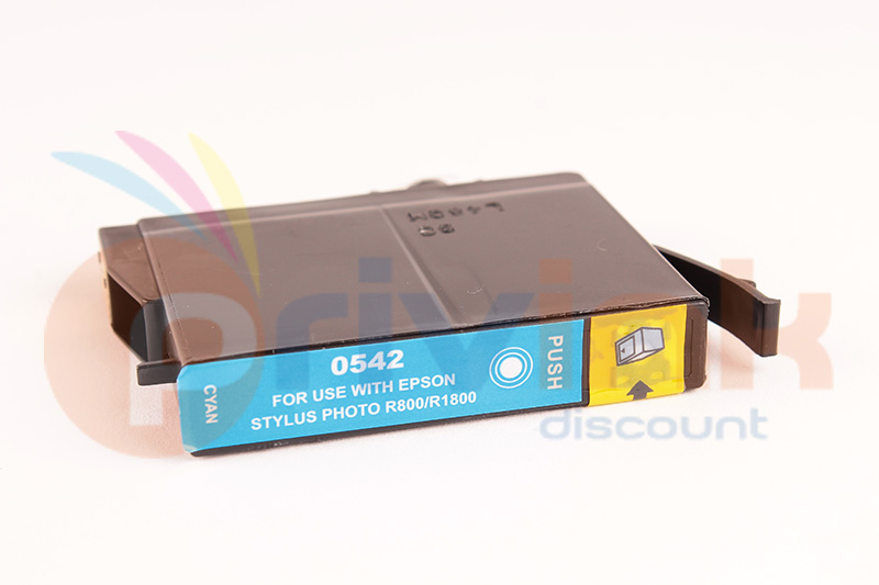 Cartouche d'encre - CYAN (bleu) -  Générique correspondant à T0542 Série Rainette (C13T054240)