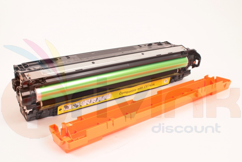 Toner - JAUNE -  Générique correspondant à 307A (CE742A)