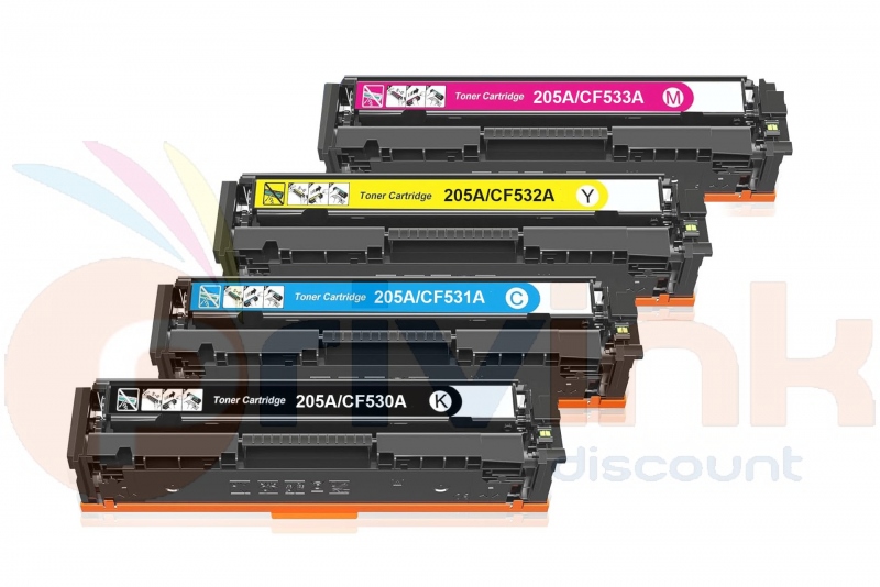 Lot de toners - 4 COULEURS -  Générique corresp...