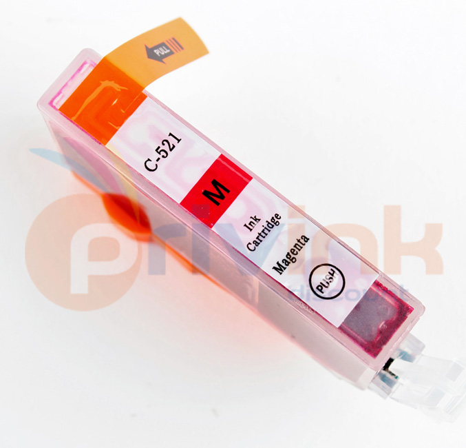 Cartouche d'encre - MAGENTA (rouge) -  Générique correspondant à CLI521M (2935B001)