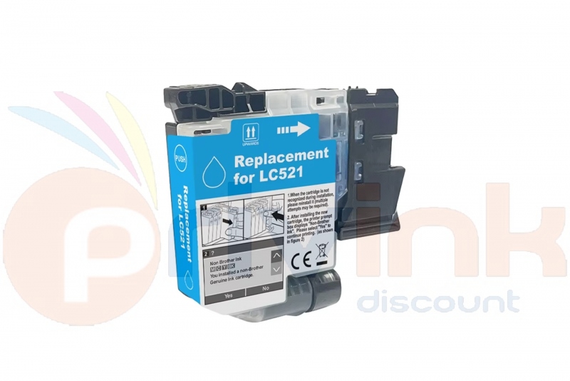 Cartouche d'encre - CYAN (bleu) -  Générique co...