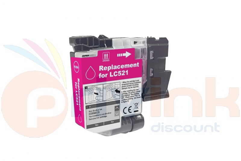 Cartouche d'encre - MAGENTA (rouge) -  Génériqu...