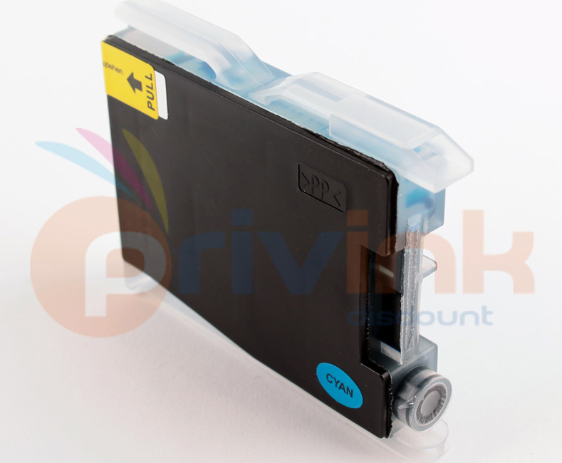 Cartouche d'encre - CYAN (bleu) -  Générique correspondant à LC-1000C (LC1000C)