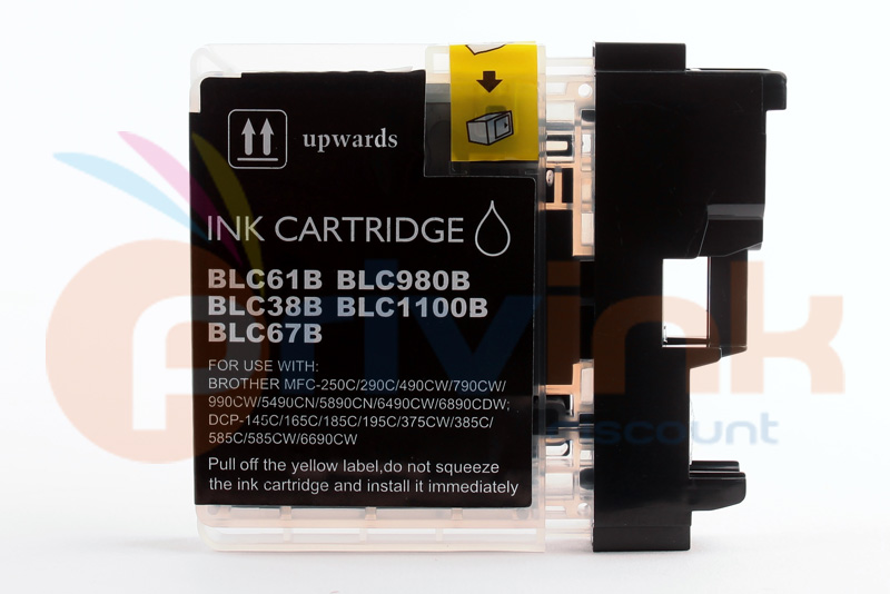 Cartouche d'encre - NOIR -  Générique correspondant à LC-1100BK (LC-1100BK)