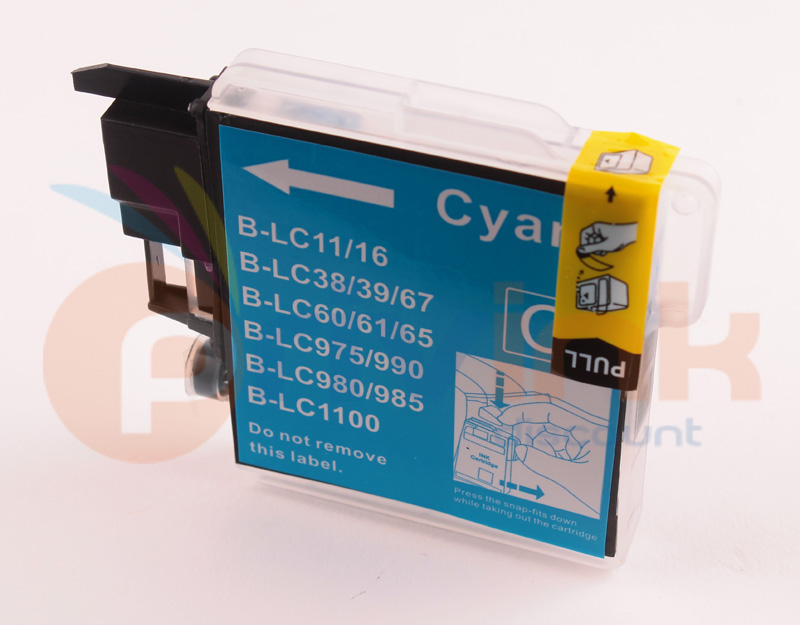 Cartouche d'encre - CYAN (bleu) -  Générique correspondant à LC-1100C (LC-1100C)