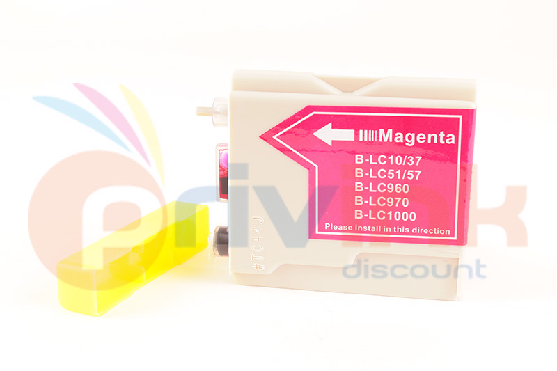 Cartouche d'encre - MAGENTA (rouge) -  Générique correspondant à LC-970M (LC970M)