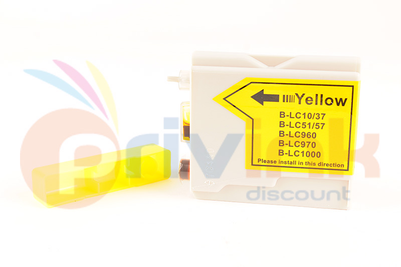 Cartouche d'encre - JAUNE -  Générique correspondant à LC-970Y (LC970Y)