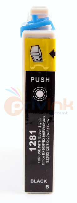 Cartouche d'encre - NOIR -  Générique correspondant à T1281 Série Renard (C13T12814012)