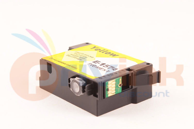 Cartouche d'encre - JAUNE -  Générique correspondant à T1574 Série Tortue (C13T15744010)