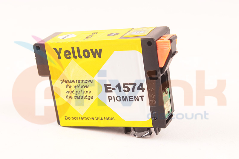 Cartouche d'encre - JAUNE -  Générique correspondant à T1574 Série Tortue (C13T15744010)