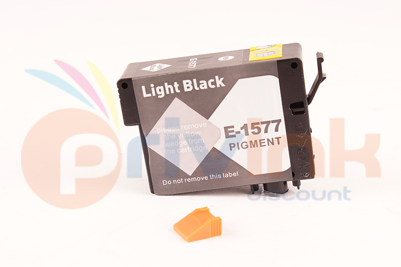 Cartouche d'encre - GRIS -  Générique correspondant à T1577 Série Tortue (C13T15774010)