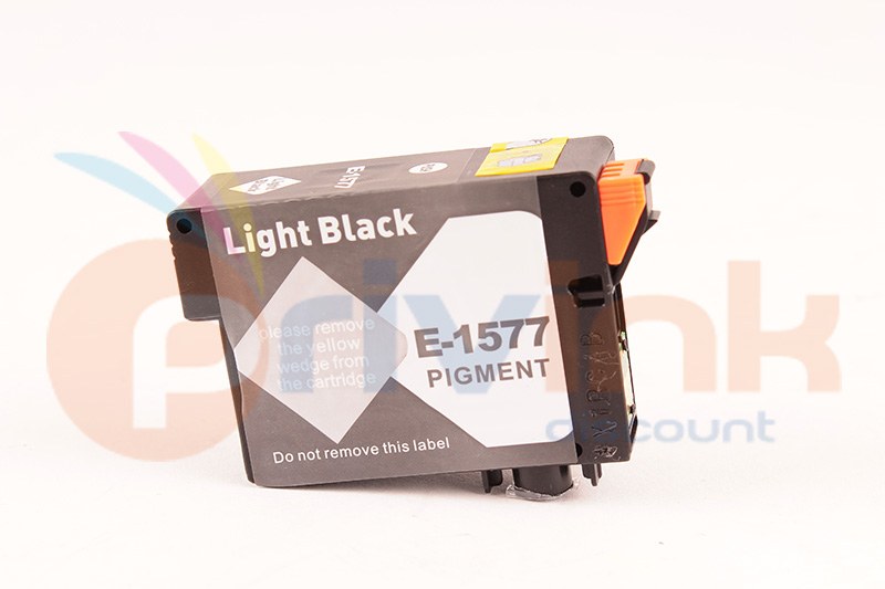 Cartouche d'encre - GRIS -  Générique correspondant à T1577 Série Tortue (C13T15774010)