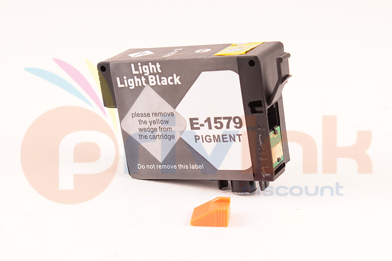 Cartouche d'encre - GRIS CLAIR -  Générique correspondant à T1579 Série Tortue (C13T15794010)