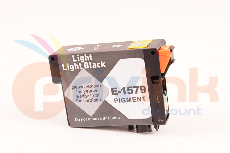 Cartouche d'encre - GRIS CLAIR -  Générique correspondant à T1579 Série Tortue (C13T15794010)