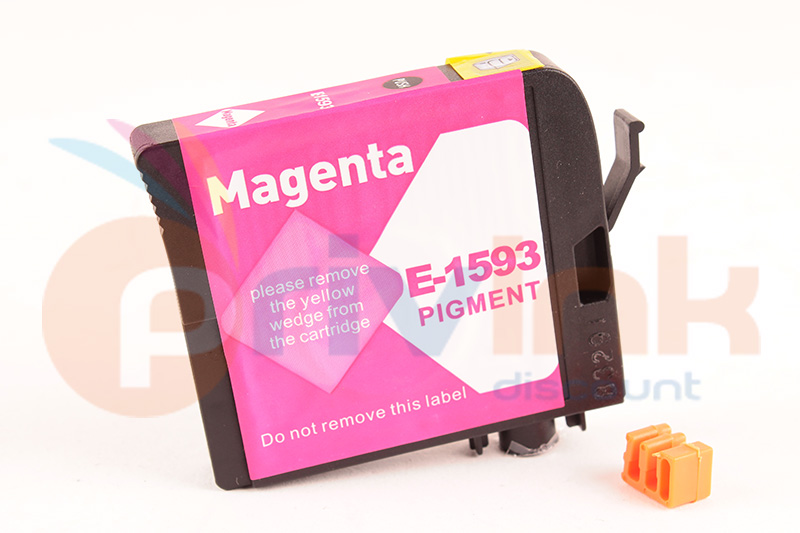 Cartouche d'encre - MAGENTA (rouge) -  Générique correspondant à T1593 Série Martin-pêcheur (C13T15934010)