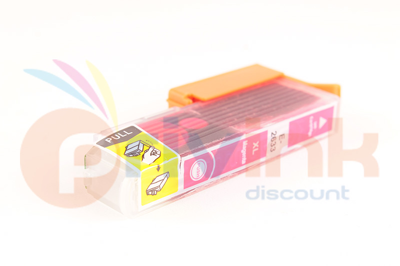 Cartouche d'encre - MAGENTA (rouge) -  Générique correspondant à 26XL série ours polaire (C13T26334010)