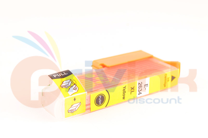 Cartouche d'encre - JAUNE -  Générique correspondant à 26XL série ours polaire (C13T26344010)