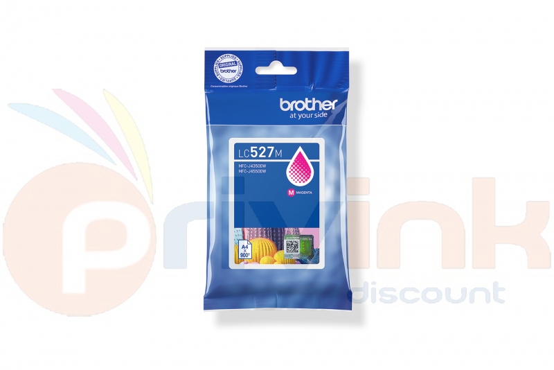 Cartouche d'encre - MAGENTA (rouge) -  LC-527M...