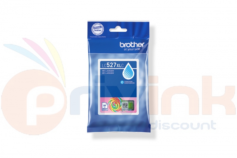 Cartouche d'encre - CYAN (bleu) -  LC-527XLC (L...