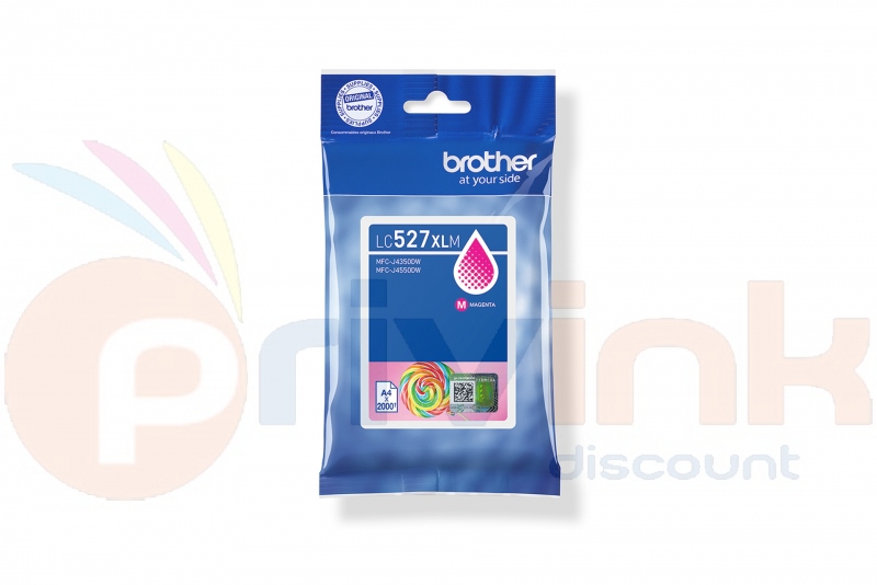 Cartouche d'encre - MAGENTA (rouge) -  LC-527XL...