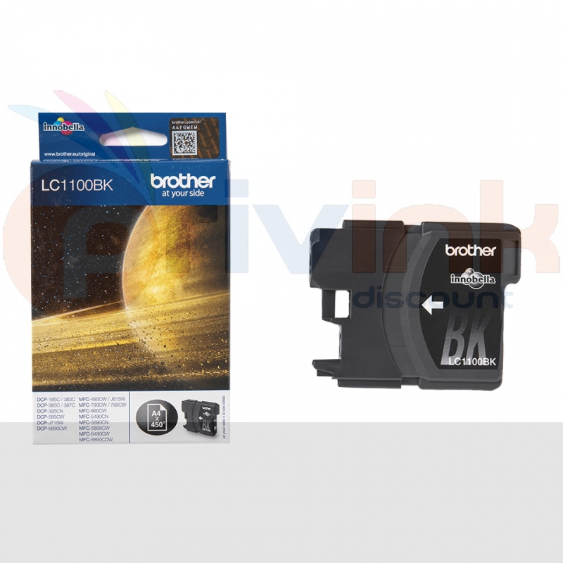 Cartouche d'encre - NOIR -  LC-1100BK (LC-1100BK)