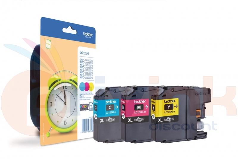 Lot de cartouches d'encre - 3 COULEURS -  LC125...