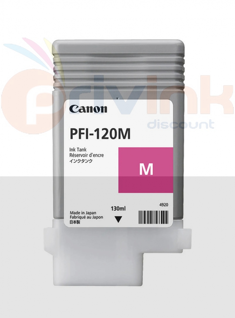 Cartouche d'encre - MAGENTA (rouge) -  PFI120M (2887C001)