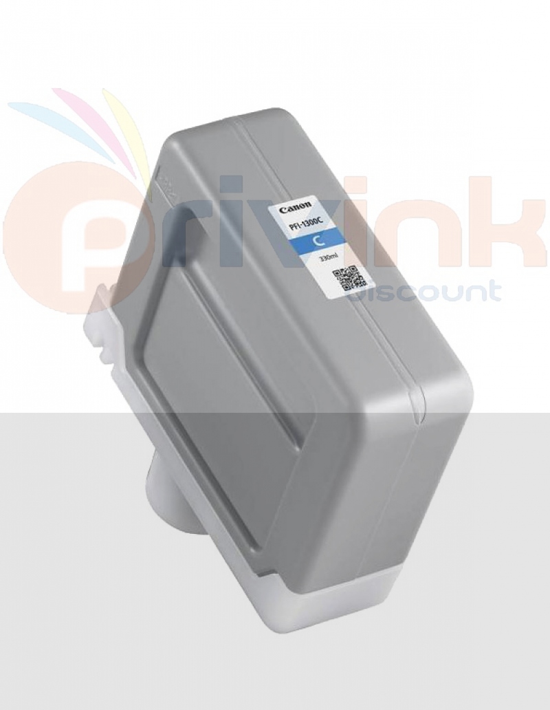 Cartouche d'encre - CYAN (bleu) -  PFI-1300 (0812C001)